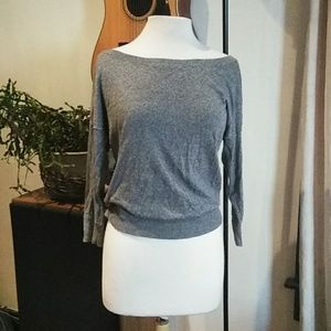 Scoop neck sweater